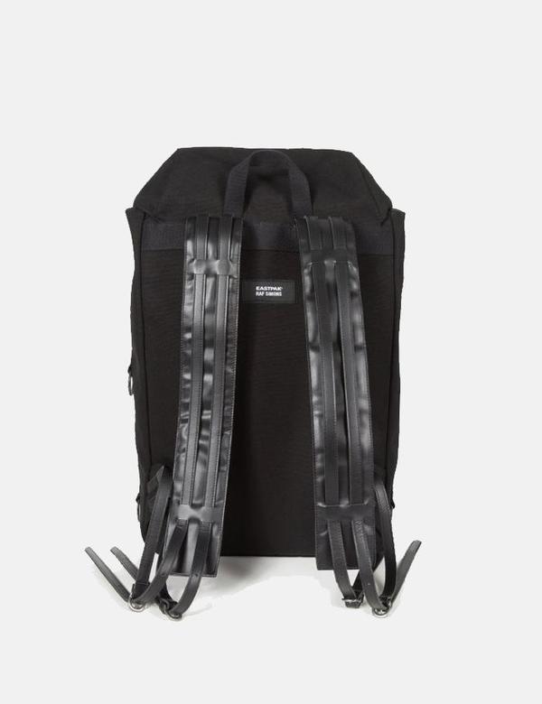 Eastpak x Raf Simons Topload Loop Backpack - Black | Garmentory