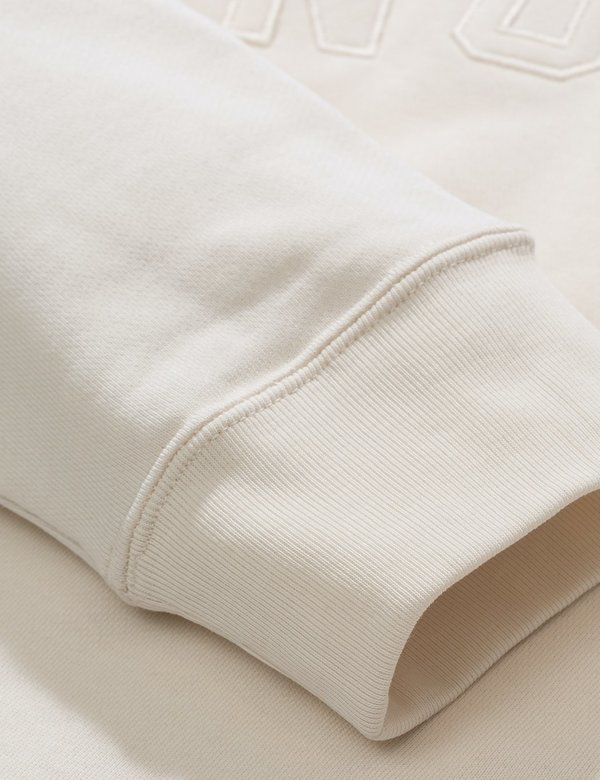 Norse Projects Jorn Half Zip Sweatshirt - Ecru Norse Projects Jorn Half Zip Sweatshirt - Ecru