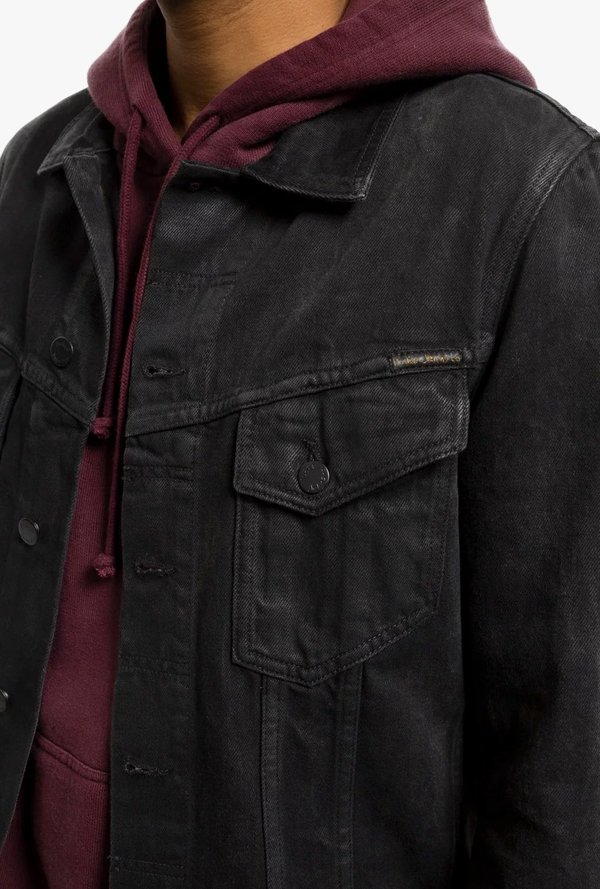 Nudie Jeans Billy Dark Onyx Jacket - Black | Garmentory