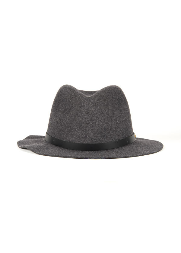 Rag and Bone Abbott Leather - Band Felt Fedora Rag And Bone Camel Abbott Fedora NWT $195 | eBay main image 3