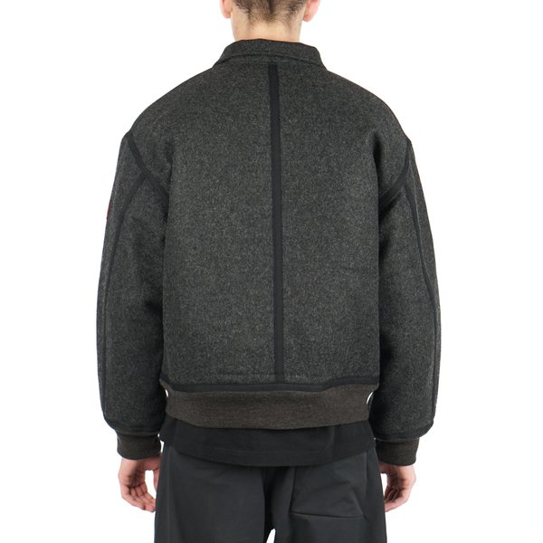 ジャケット・アウター CE CAVEMPT melton zip jacket Cav Empt Melton Zip Jacket - Black | Garmentory