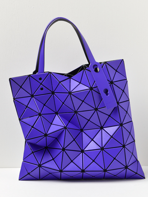 BAO BAO ISSEY MIYAKE LUCENT MATTE 2 - NAVY BLUE | Garmentory