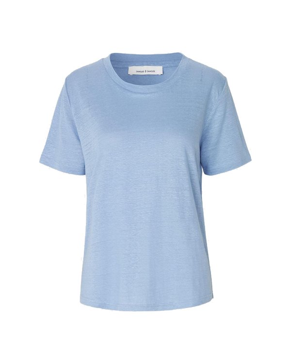 Samsoe & Samsoe Agnes 6680 Tee - Bel Air Blue Samsoe & Samsoe Agnes 6680 Tee - Bel Air Blue