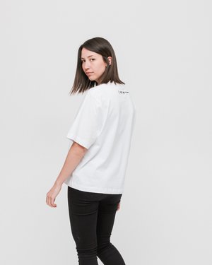 Lazy Oaf I Prefer Dogs T-shirt - White Lazy Oaf I Prefer Dogs T-shirt - White