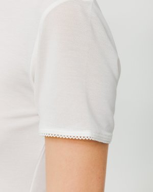 Samsoe & Samsoe Marsha SS 10746 Tee - Sea Salt Samsoe & Samsoe Marsha SS 10746 Tee - Sea Salt