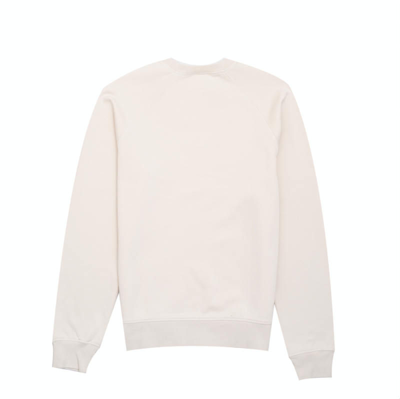 Sneeze Mag Overdye Logo Crewneck Sweatshirt - Oatmeal | Garmentory