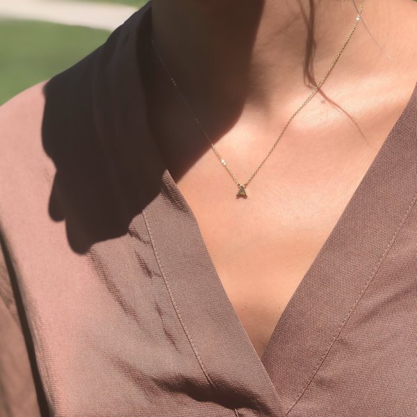 Thatch Initial Necklace - 14k Thatch Initial Necklace - 14k