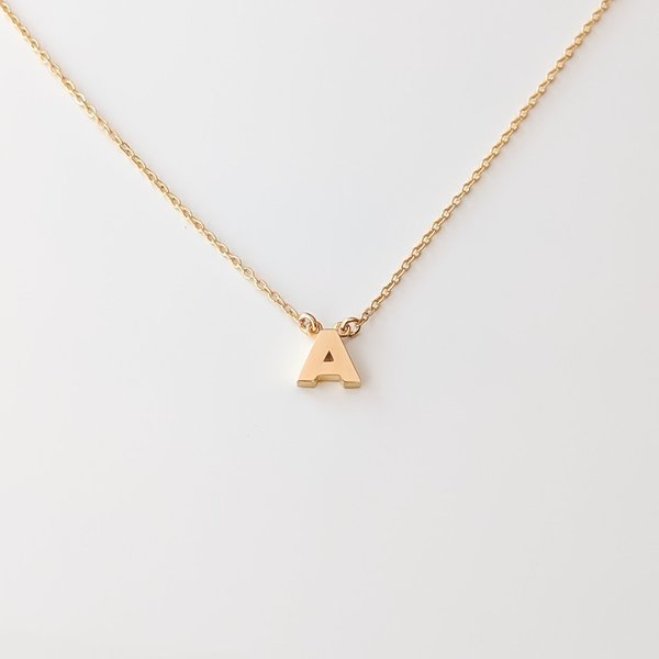 Thatch Initial Necklace - 14k Thatch Initial Necklace - 14k