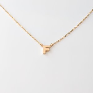 Thatch Initial Necklace - 14k Thatch Initial Necklace - 14k