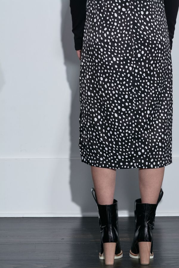 Stateside Leopard Slip Dress - Black Stateside Leopard Slip Dress - Black
