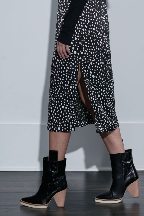 Stateside Leopard Slip Dress - Black Stateside Leopard Slip Dress - Black