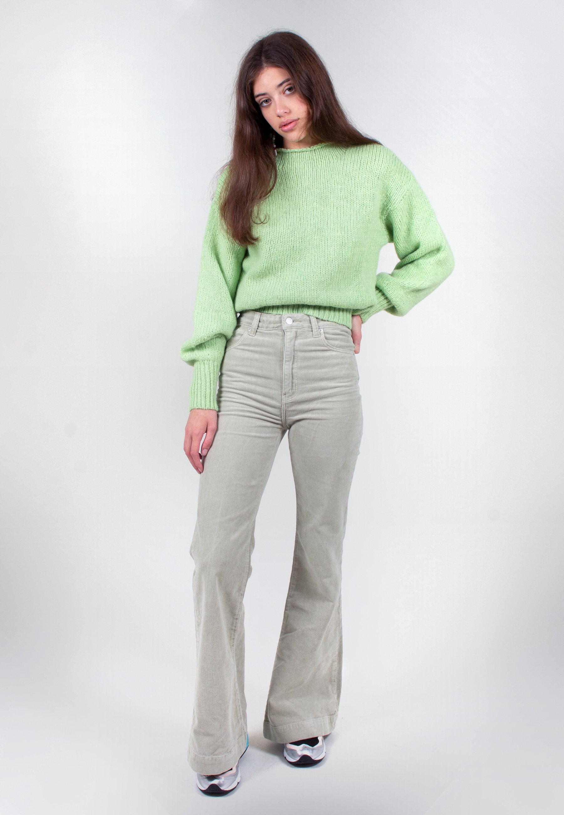 Rollas Eastcoast Flare Jeans - seagrass 