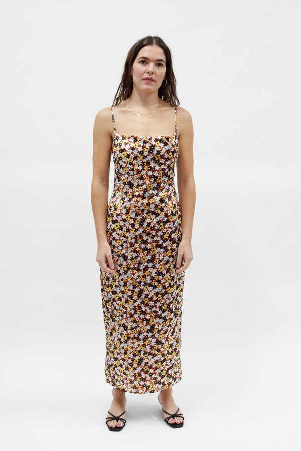 Charlie Holiday Chillie Midi Slip Dress - Isla Floral | Garmentory