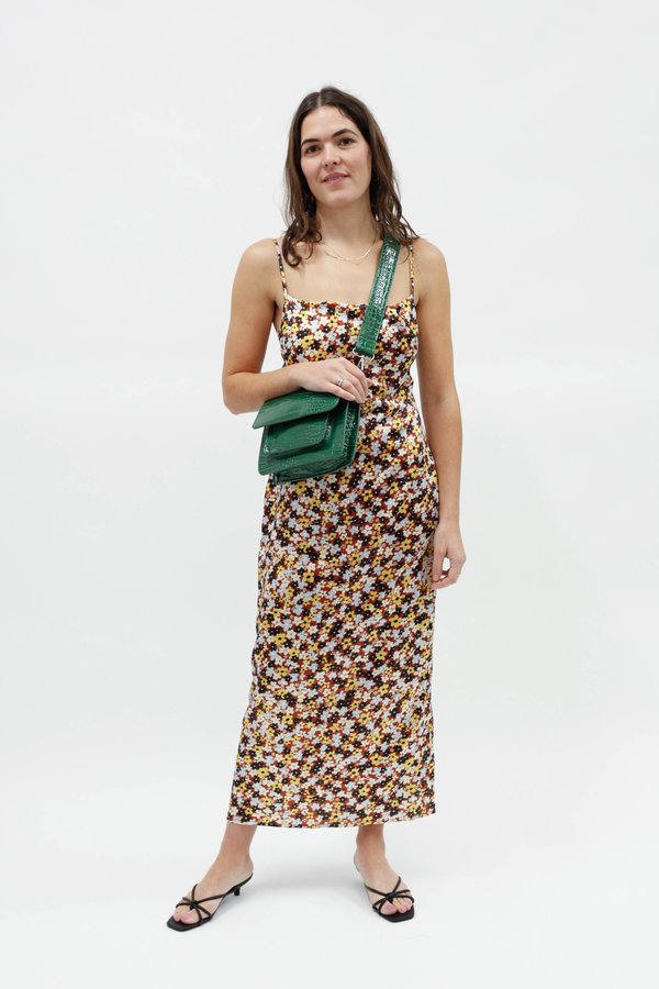 Charlie Holiday Chillie Midi Slip Dress - Isla Floral | Garmentory