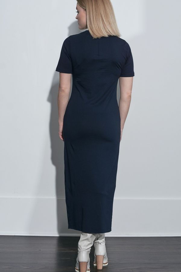 Stateside Supima Twist T-Shirt Maxi Dress - Navy Stateside Supima Twist T-Shirt Maxi Dress - Navy