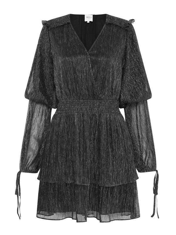 Misa Los Angeles Maeryn Dress - Metallic Black Misa Los Angeles Maeryn Dress - Metallic Black