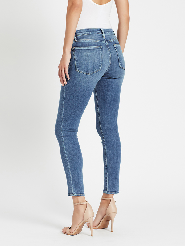 FRAME Denim Le High Skinny Jean - Republic Rips FRAME Denim Le High Skinny Jean - Republic Rips