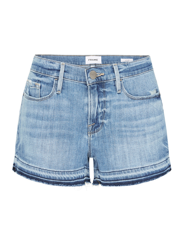 FRAME Denim Le Cut Off Release Wave Hem Shorts - Walden Bend FRAME Denim Le Cut Off Release Wave Hem Shorts - Walden Bend