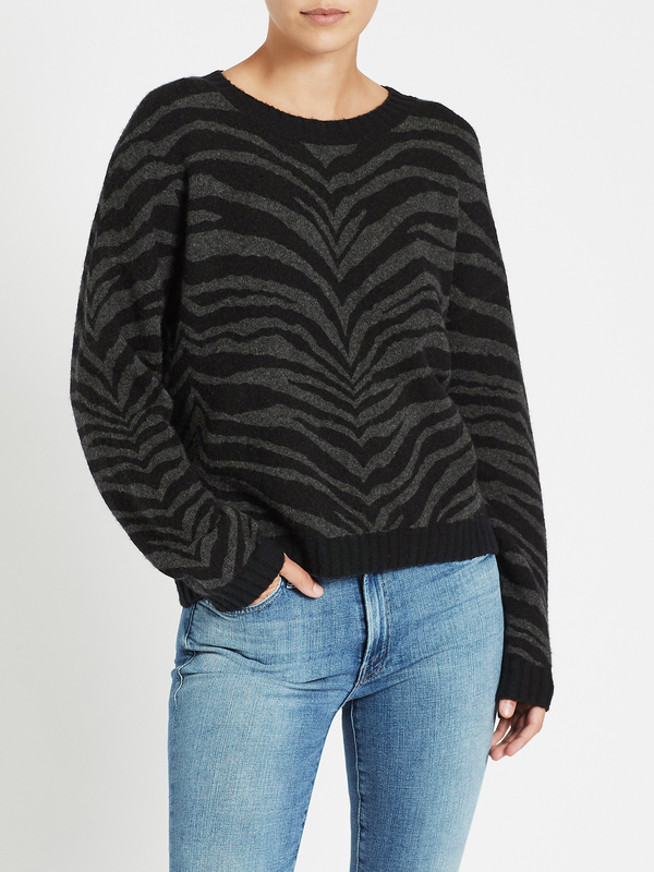 Rails Chance Sweater - Charcoal Tiger Rails Chance Sweater - Charcoal Tiger