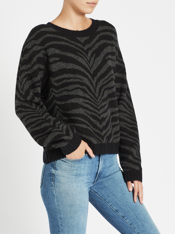 Rails Chance Sweater - Charcoal Tiger Rails Chance Sweater - Charcoal Tiger