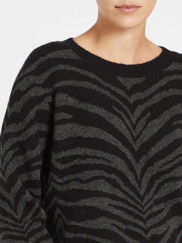 Rails Chance Sweater - Charcoal Tiger Rails Chance Sweater - Charcoal Tiger