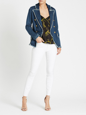Mother Denim High Waisted Looker Ankle Fray Jean - Fairest of Them All Mother Denim High Waisted Looker Ankle Fray Jean - Fairest of Them All