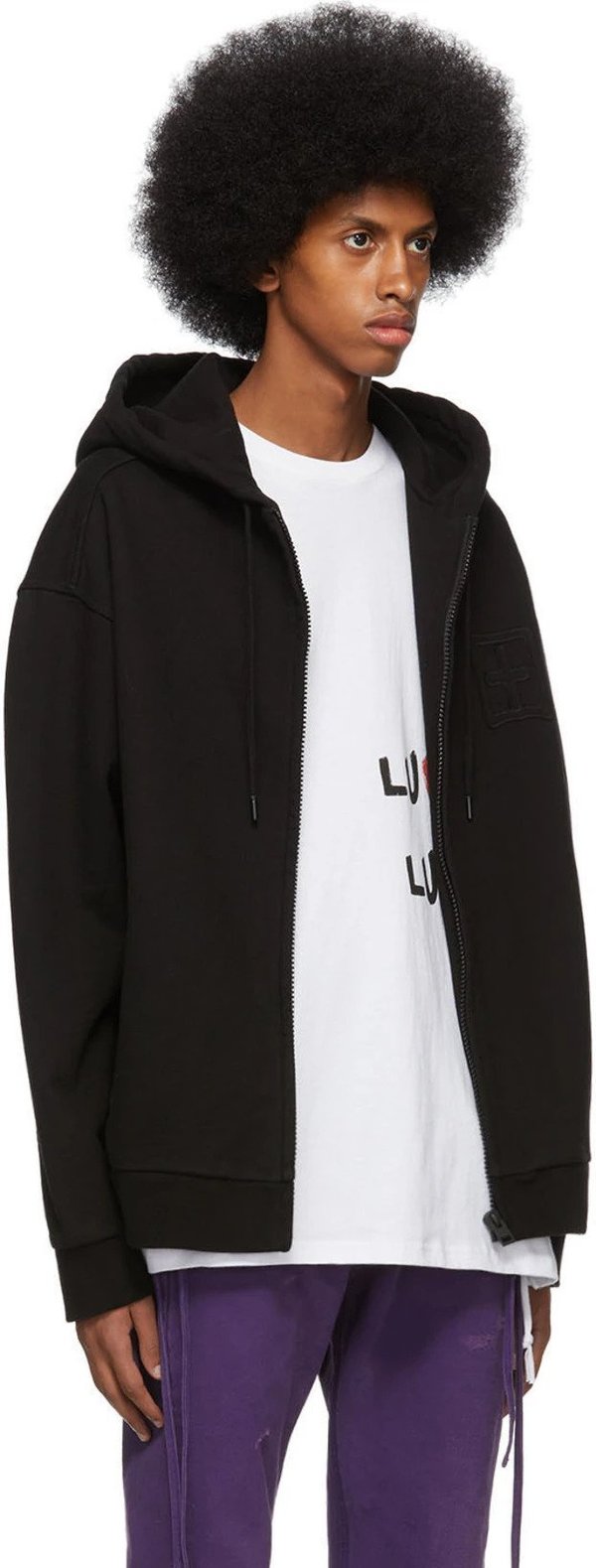 Ksubi Boxer Hoodie - Black Ksubi Boxer Hoodie - Black