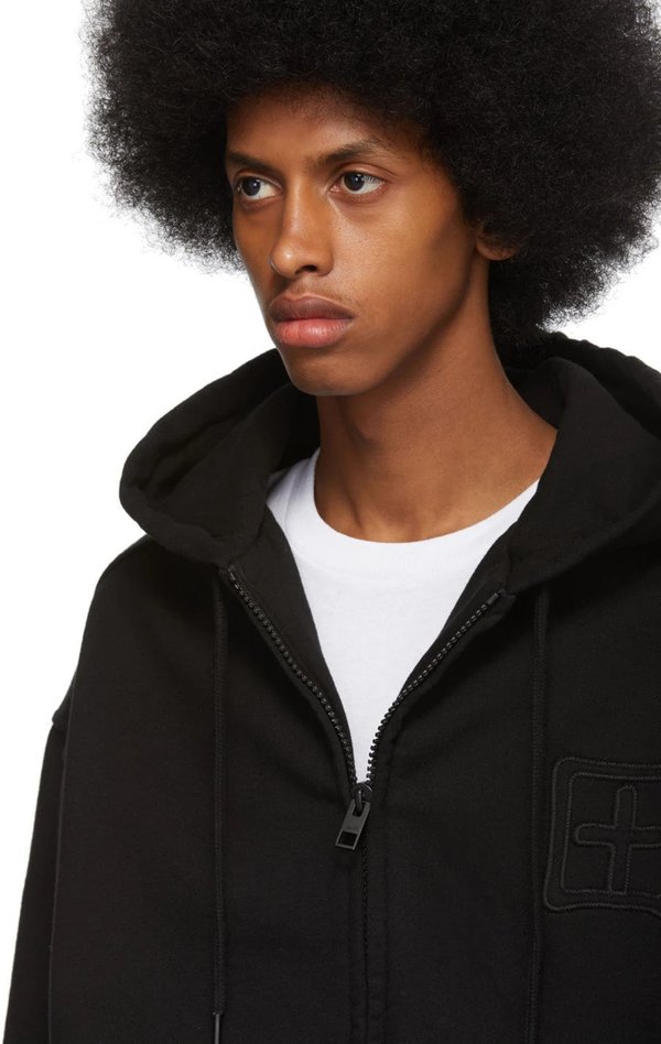 Ksubi Boxer Hoodie - Black Ksubi Boxer Hoodie - Black