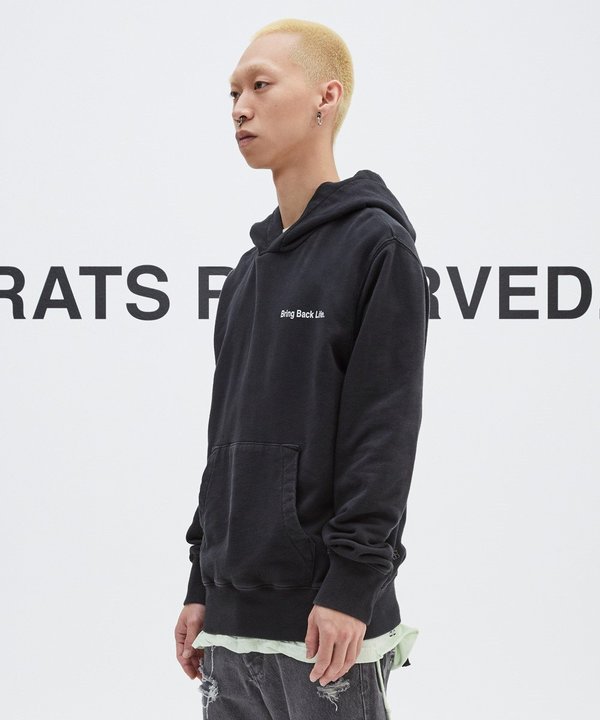 Ksubi Hi Flyer Hoodie - Tru Black Ksubi Hi Flyer Hoodie - Tru Black