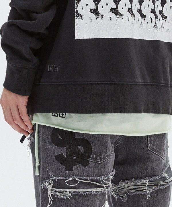 Ksubi Hi Flyer Hoodie - Tru Black Ksubi Hi Flyer Hoodie - Tru Black