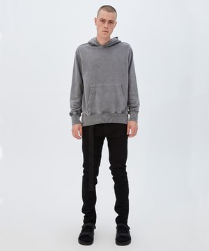Ksubi Seeing Lines Hoodie - Vintage Grey Ksubi Seeing Lines Hoodie - Vintage Grey