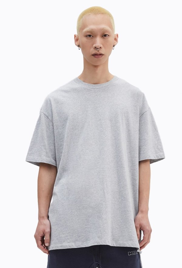 Ksubi T-Box Biggie Short Sleeve Tee - Grey Marl Ksubi T-Box Biggie Short Sleeve Tee - Grey Marl