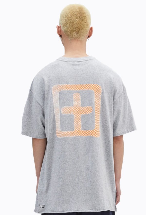 Ksubi T-Box Biggie Short Sleeve Tee - Grey Marl Ksubi T-Box Biggie Short Sleeve Tee - Grey Marl