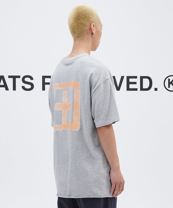 Ksubi T-Box Biggie Short Sleeve Tee - Grey Marl Ksubi T-Box Biggie Short Sleeve Tee - Grey Marl