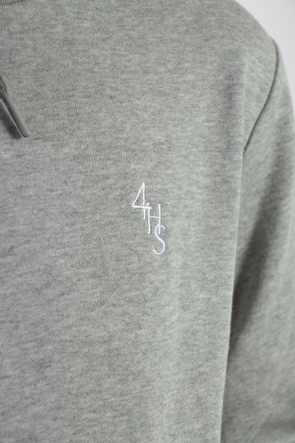 FOUR HORSEMEN Monogram Hoodie - Grey FOUR HORSEMEN Monogram Hoodie - Grey
