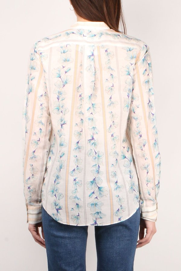 Forte Forte Guadaloupe Print Shirt - Indaco Forte Forte Guadaloupe Print Shirt - Indaco