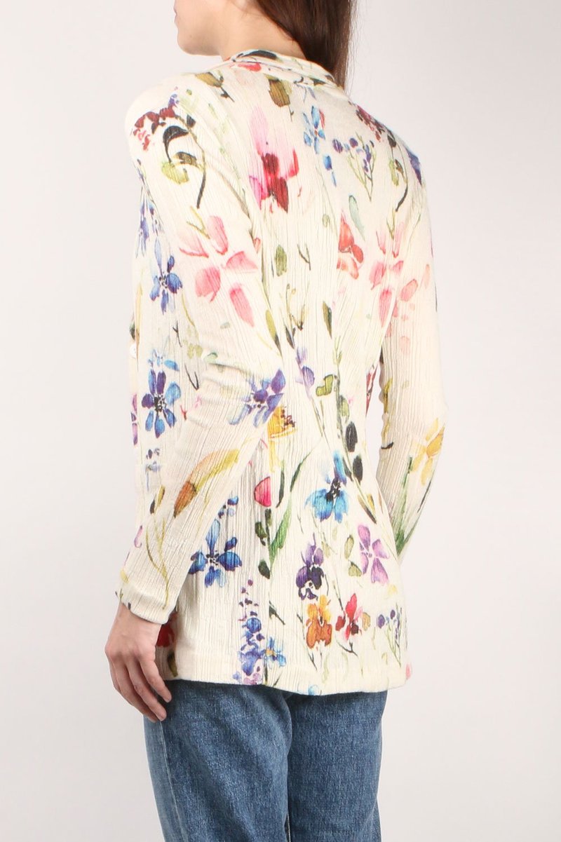 Avant Toi Hand Painted Jacket - Floral