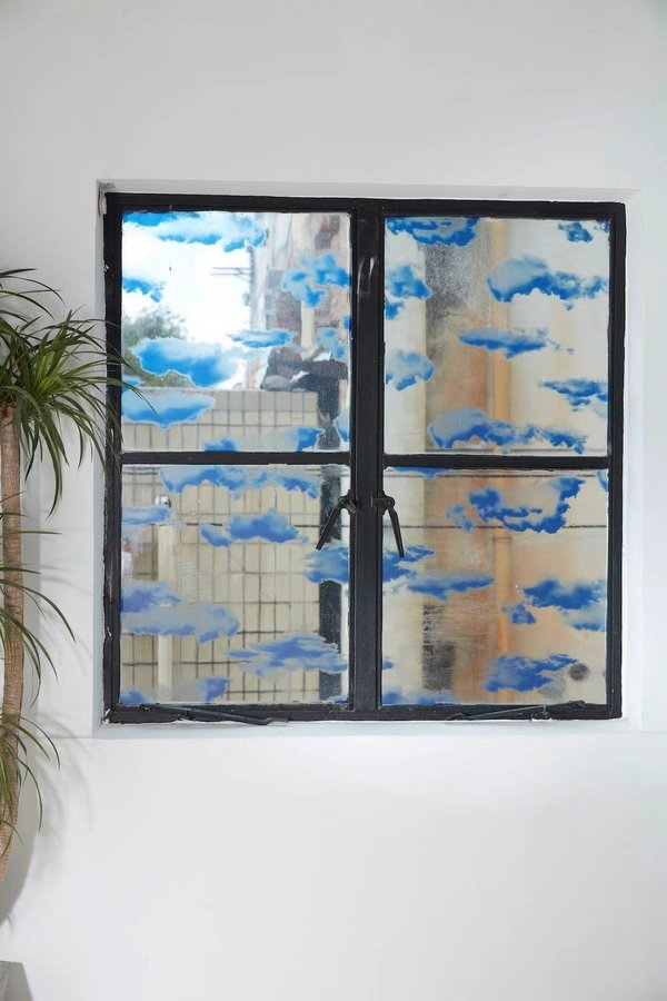Random Cliches Sky-Clouds Window Film Random Cliches Sky-Clouds Window Film