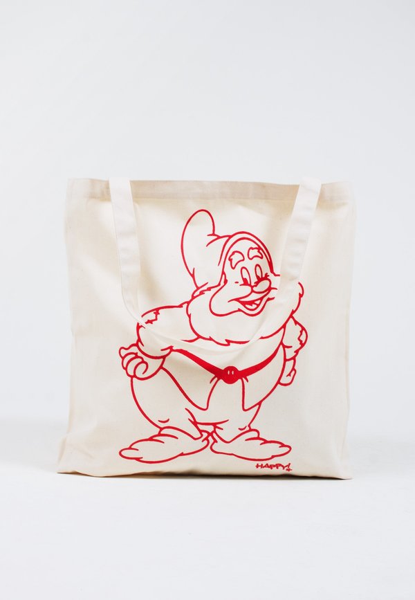 Good As Gold Happy! Tote - Natural/Red Good As Gold Happy! Tote - Natural/Red