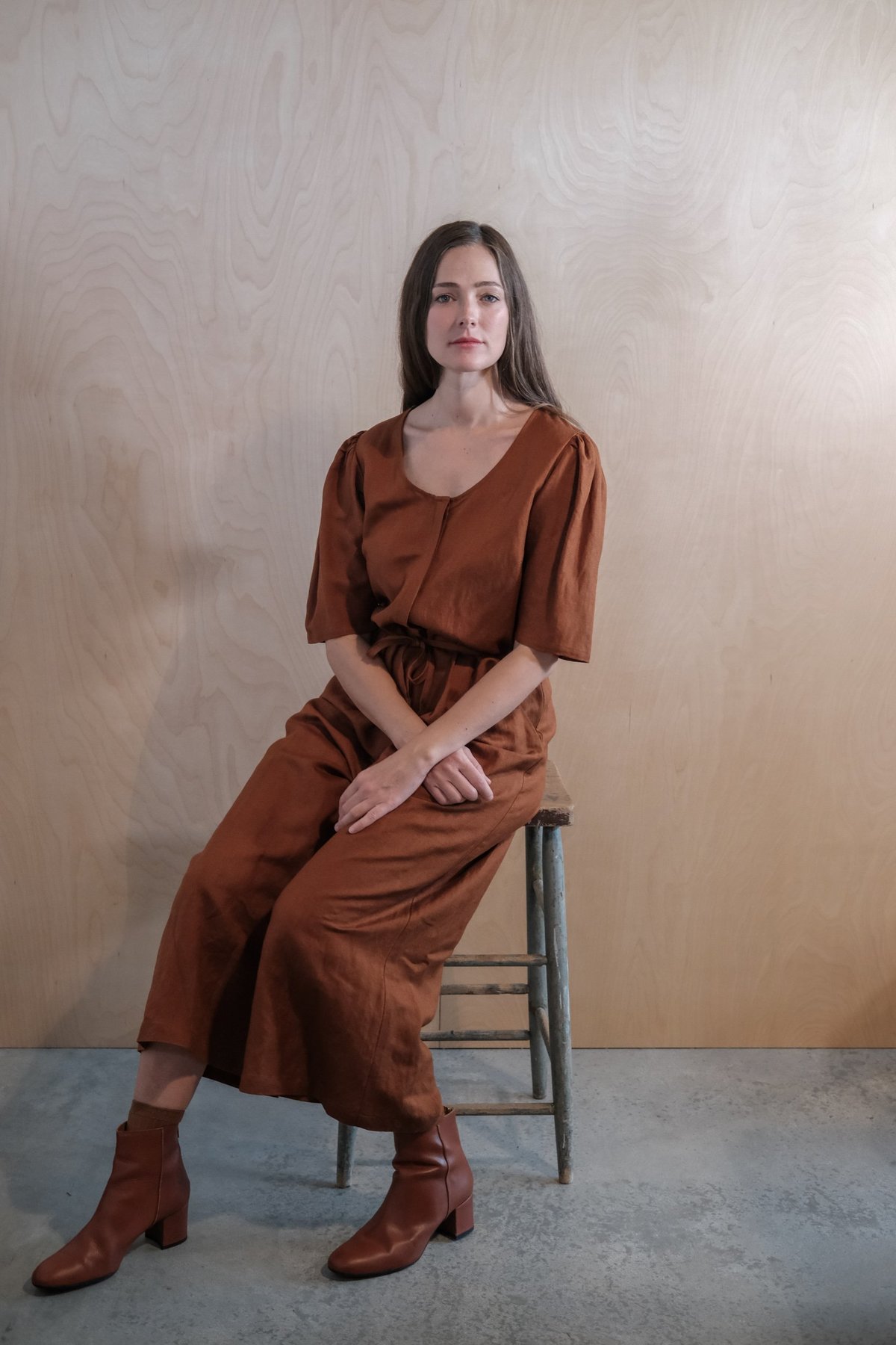 First Rite Jude Pantsuit - Ginger - Image 4 of 4