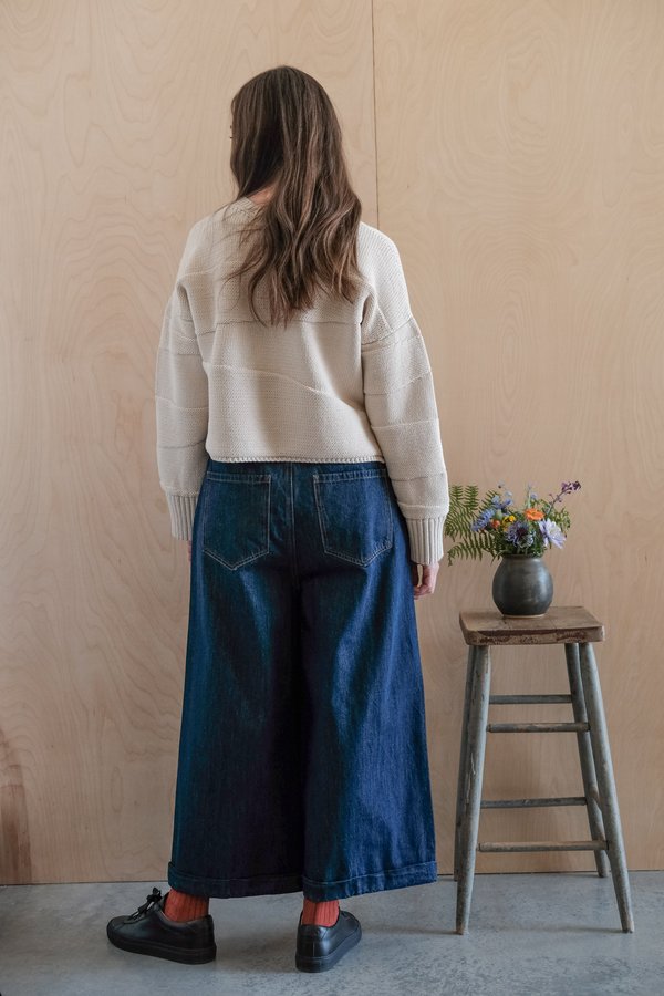 L.F.Markey Pleat Front Jeans - Indigo L.F.Markey Pleat Front Jeans - Indigo