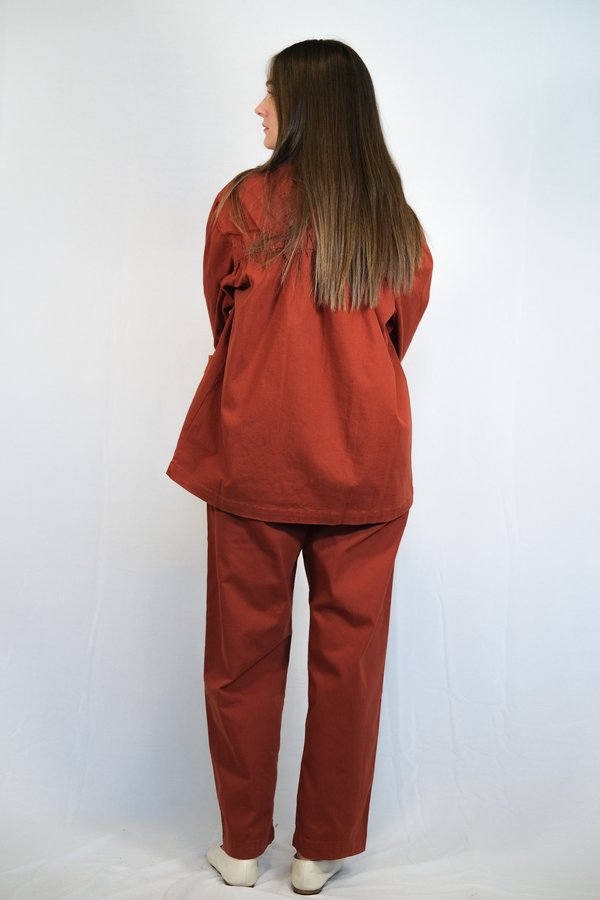 L.F.Markey Puff Sleeve Chore Coat - Tobacco L.F.Markey Puff Sleeve Chore Coat - Tobacco