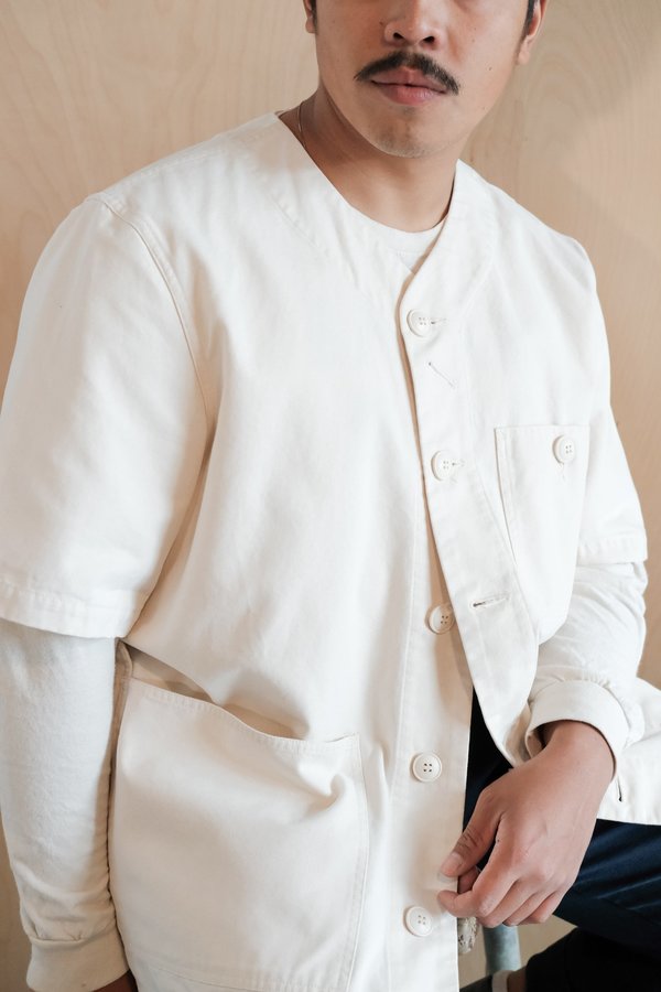 Dehen 1920 Short Sleeve Utility Jacket Garmentory