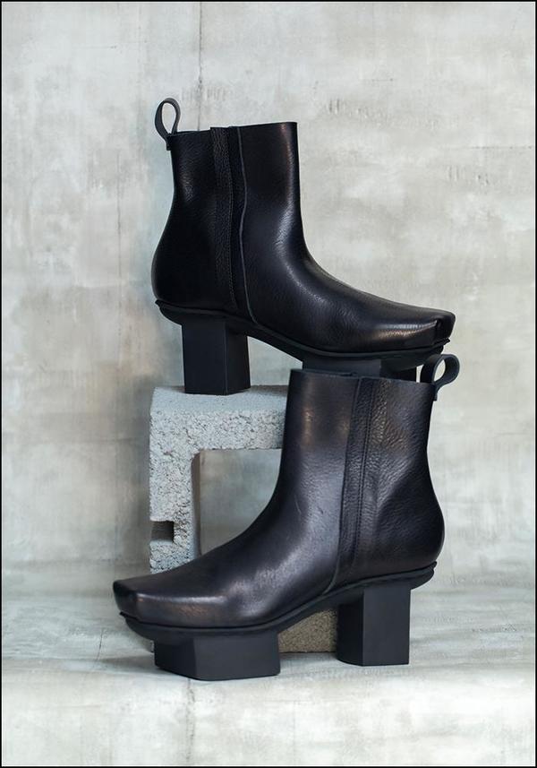 Trippen Square Toe Boot on Garmentory
