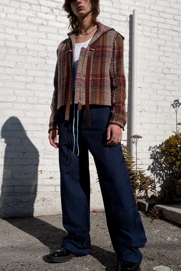 Lanvin Linen Blend Drawcord Boardshort Large Pant Lanvin Linen Blend Drawcord Boardshort Large Pant
