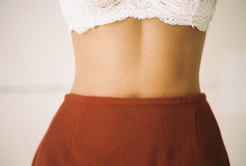 Annie Hamilton MINISKIRT - GOLDEN HOUR