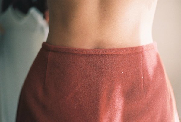 Annie Hamilton MINISKIRT - GOLDEN HOUR