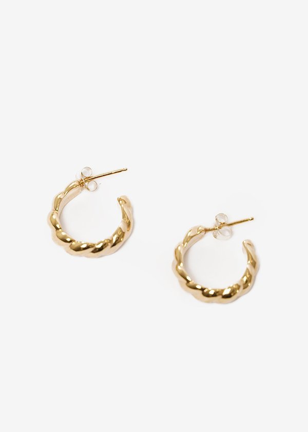 Wolf Circus Sadie Hoops - 14K gold plated bronze Wolf Circus Sadie Hoops - 14K gold plated bronze