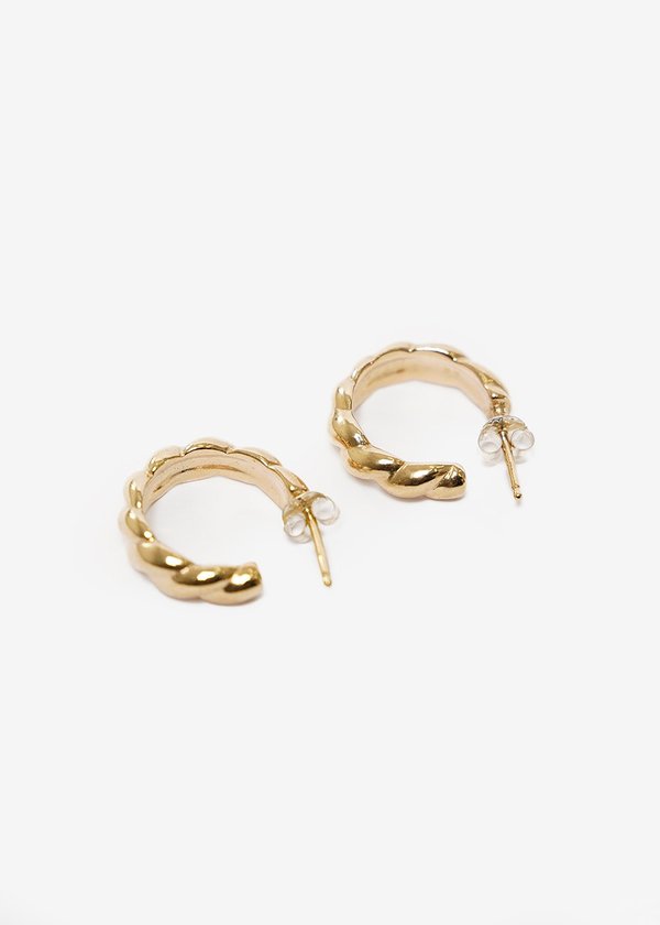 Wolf Circus Sadie Hoops - 14K gold plated bronze Wolf Circus Sadie Hoops - 14K gold plated bronze