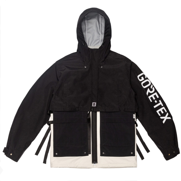 IISE 3 Layer Jacket - BLACK/IVORY IISE 3 Layer Jacket - BLACK/IVORY